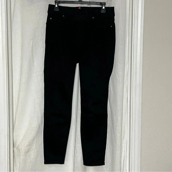 Spanx Jean-Ish Ankle Leggings Black Women's size MEDIUM - Picture 1 of 8